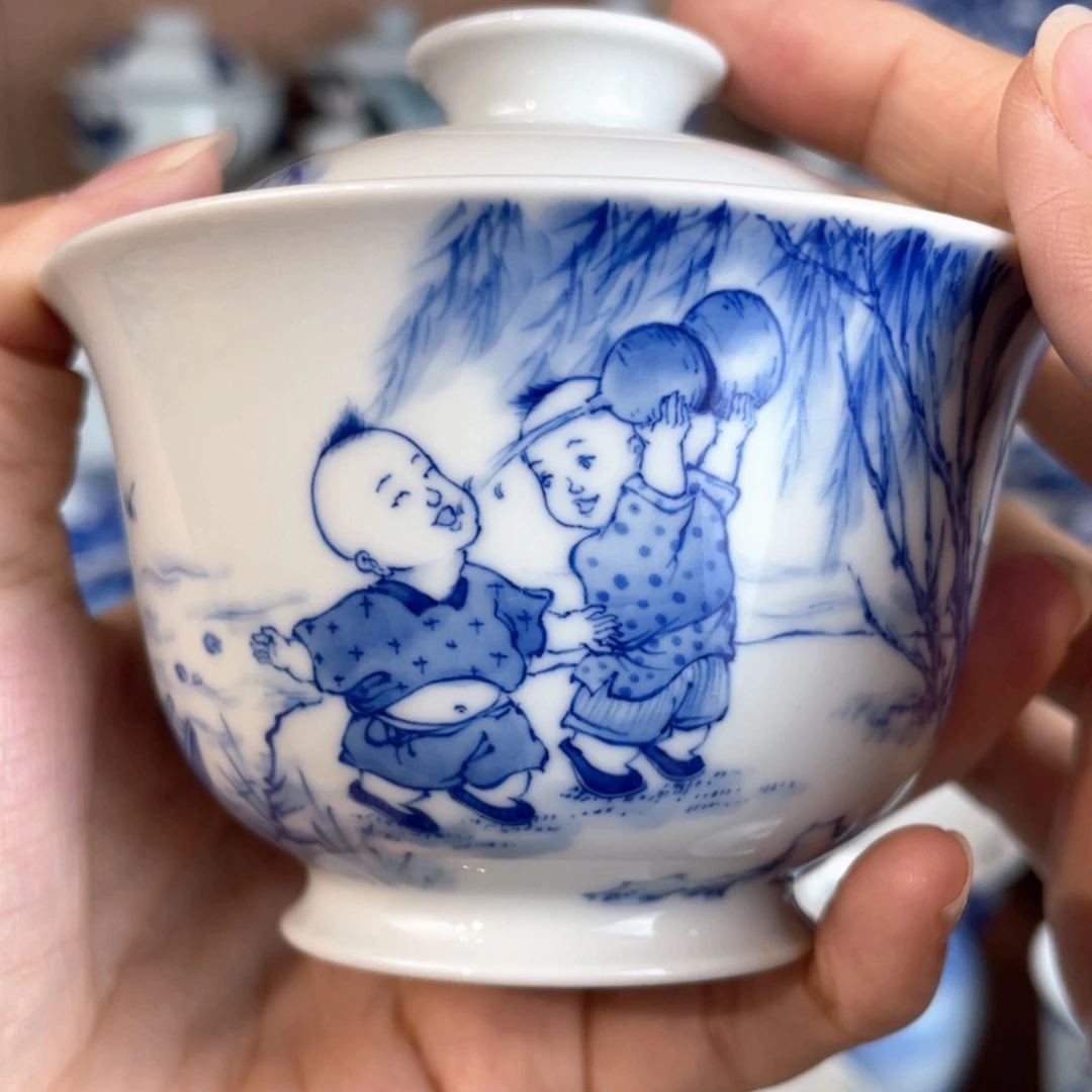 景德镇陶瓷手工手绘