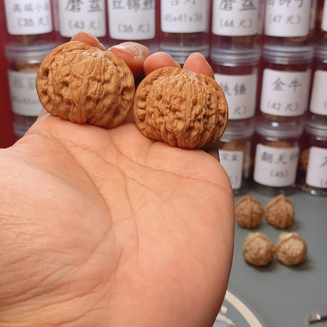 核桃把件43尺寸全品磨盘核桃