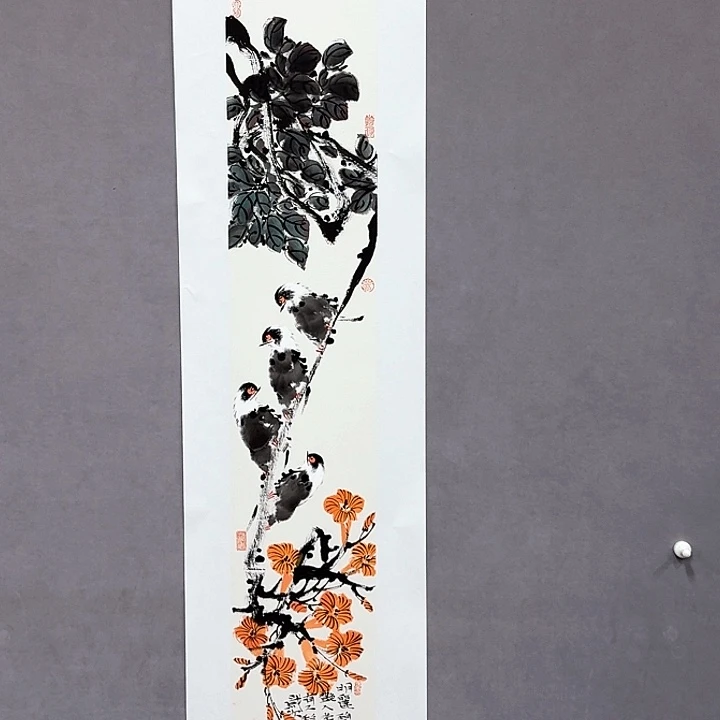 国画亲笔手绘放心去藏