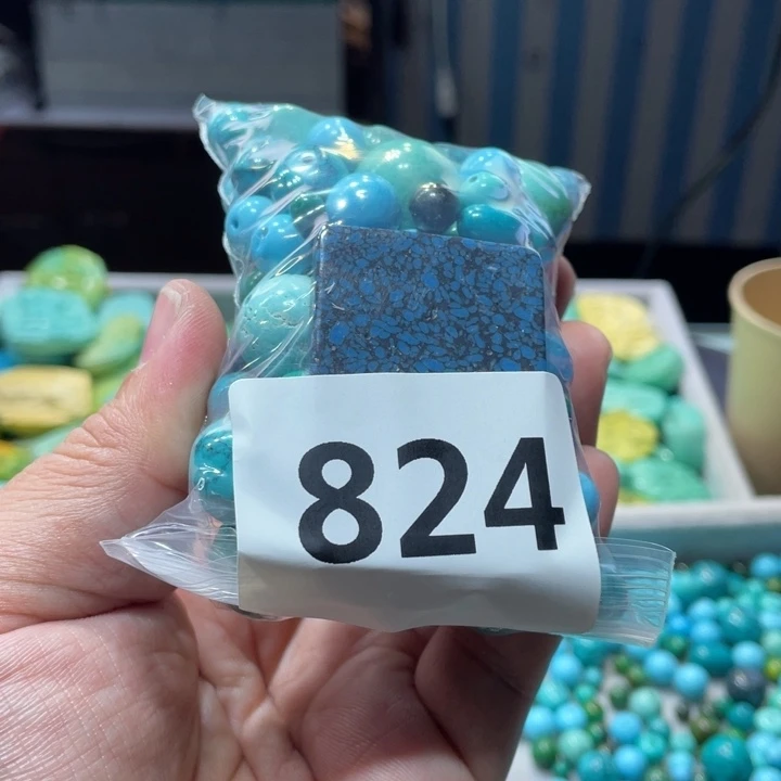 菱锰矿珠宝半成品未镶嵌