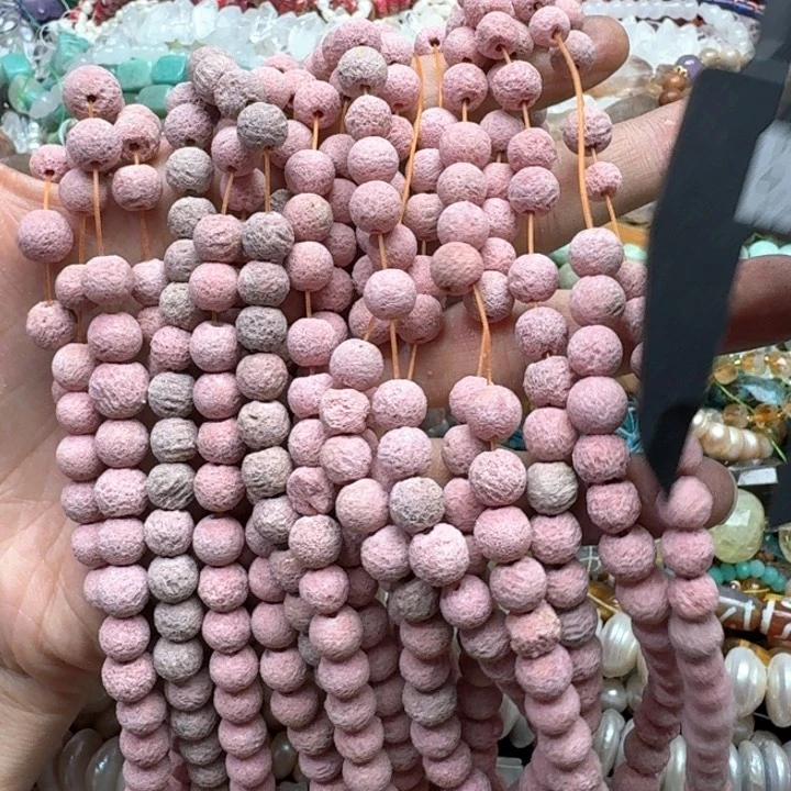 合金玛瑙/玉髓珠宝半成品2条7mm三姑娘