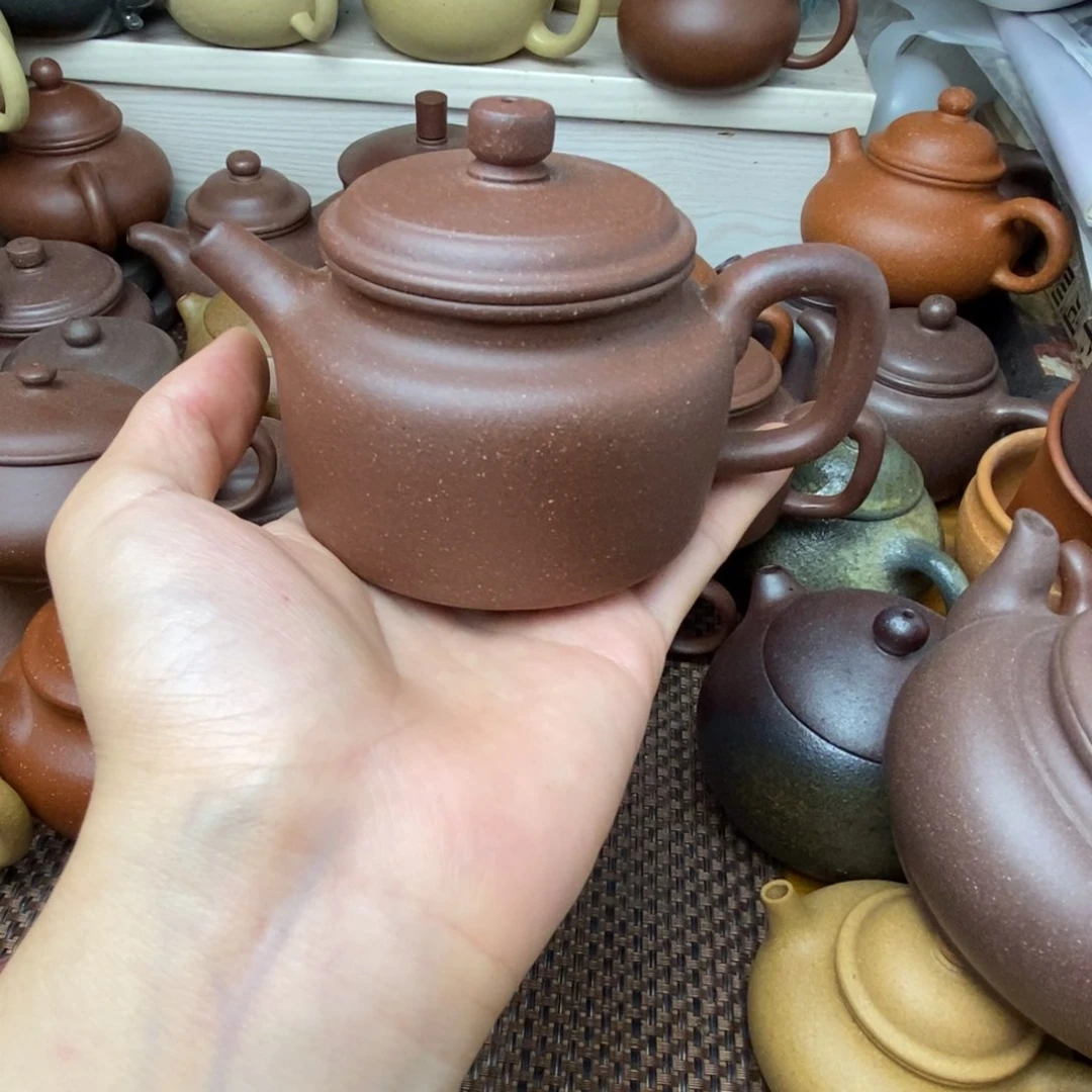 茶壶紫砂国****）微瑕半手工