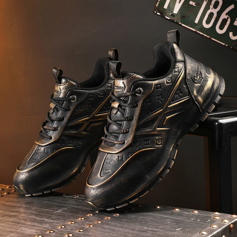 秋冬爆款男士冬季新款时尚百搭情侣鞋高端休闲运动鞋6617