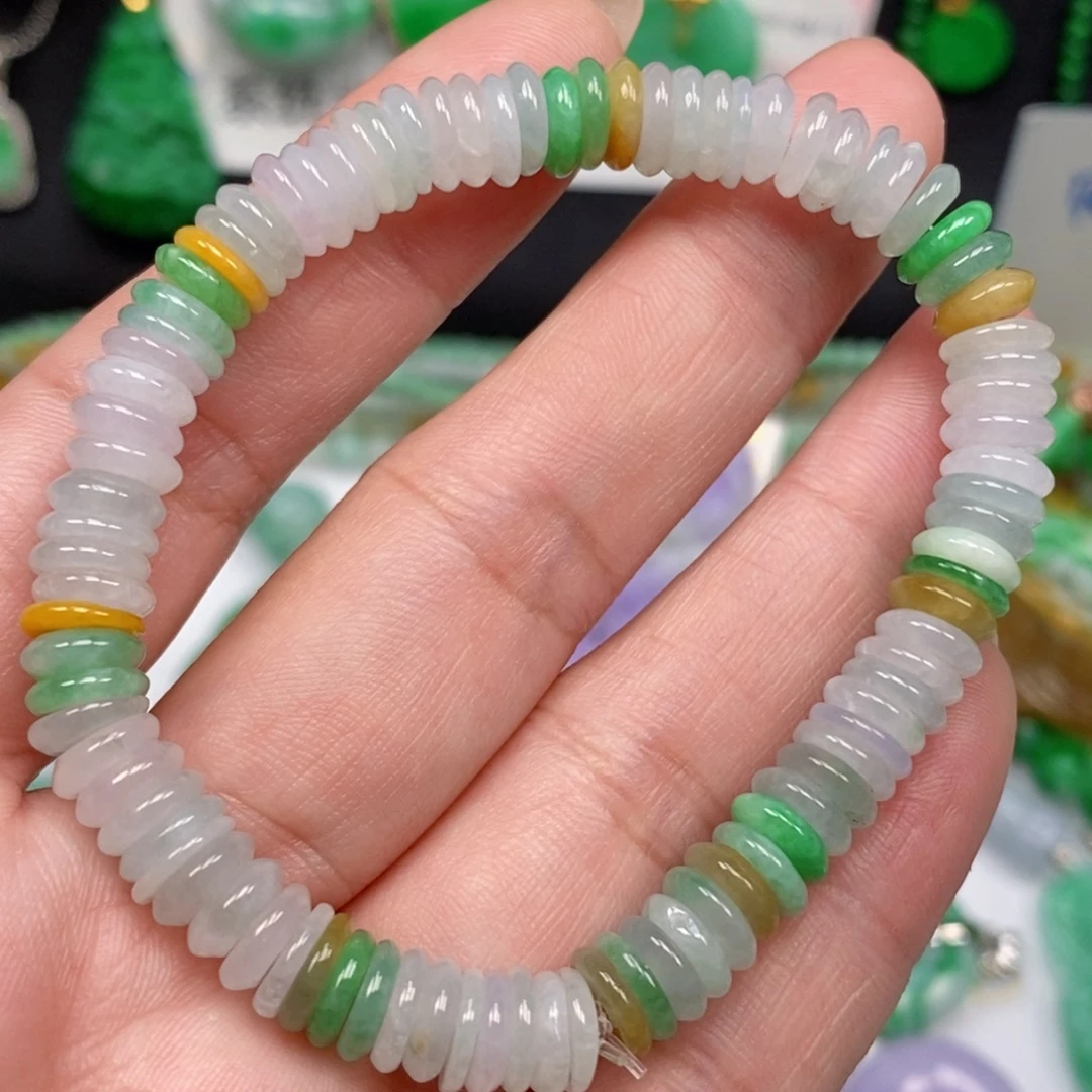福***妹翡翠未镶嵌吊坠(不含链)