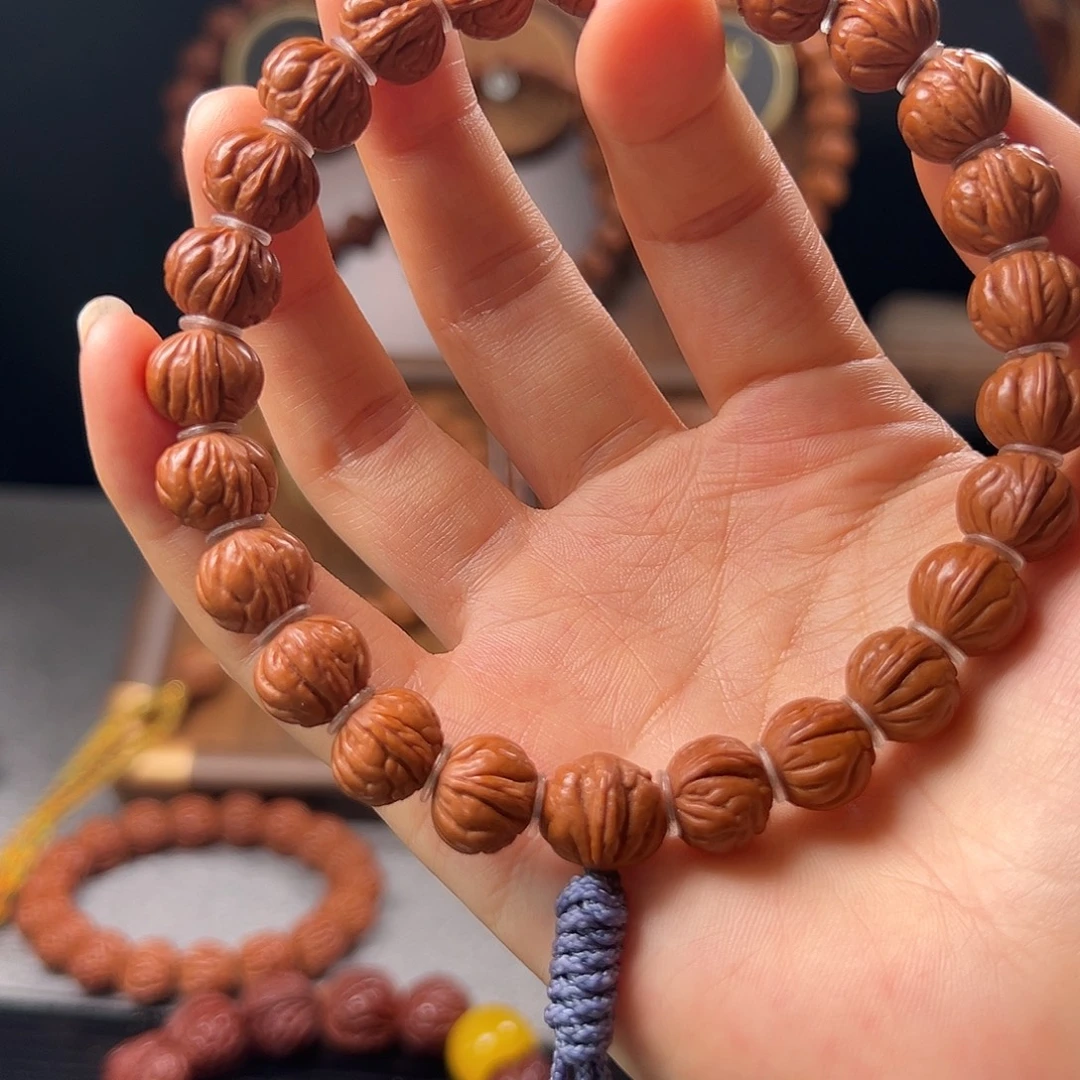 桃核吊坠12野生新品