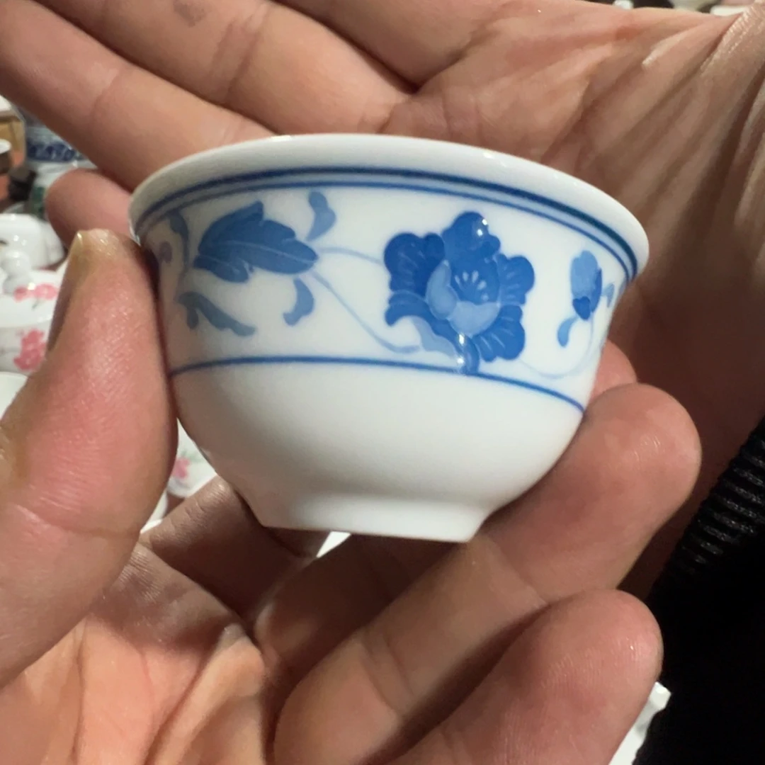 醴陵厂瓷微瑕慎拍