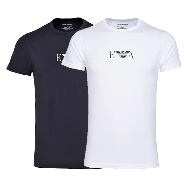 Emporio Armani/安普里奥·阿玛尼男士健身半袖T恤短袖两件91935