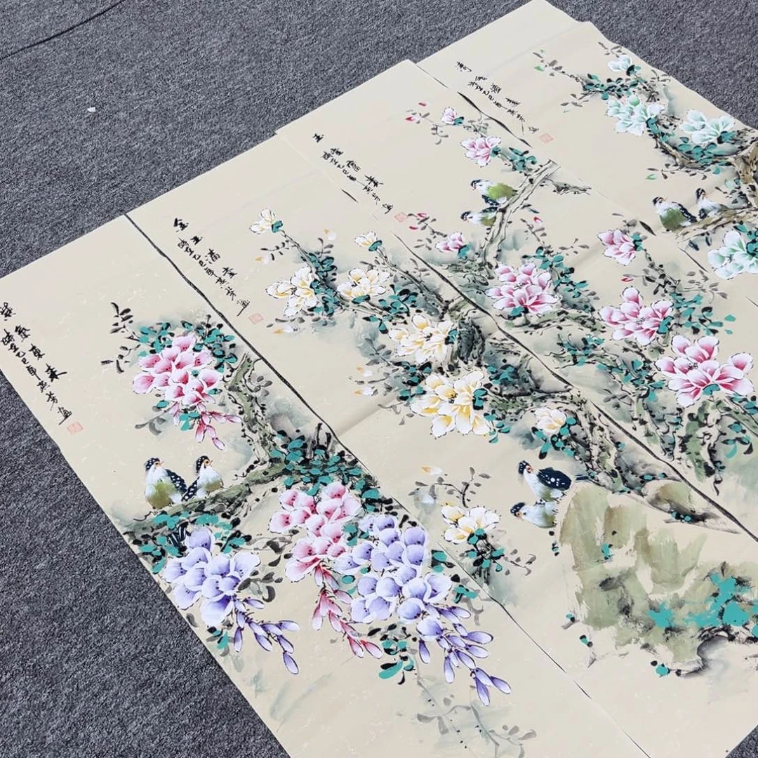 国画国画作品纯手绘