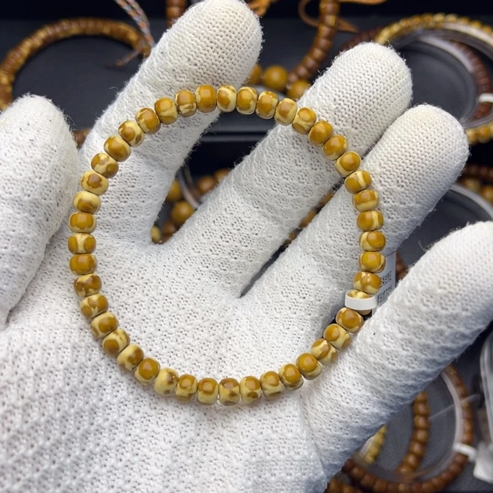 紫金鼠手串纯肉鼠尖老型火焰纹6.2尺精工暴力归圆