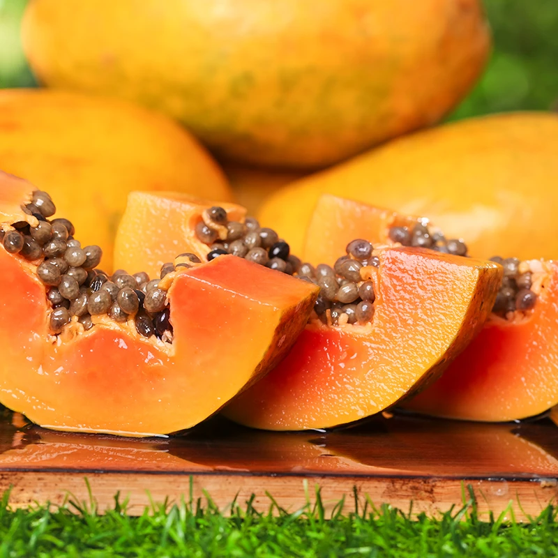 海南红心木瓜3/5斤新鲜采摘脆甜多汁