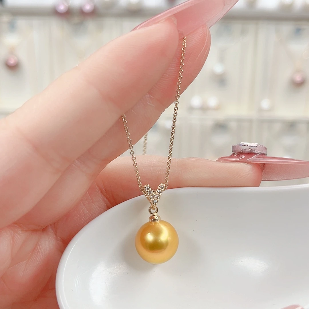 吊坠(赠链)淡水珍珠合金