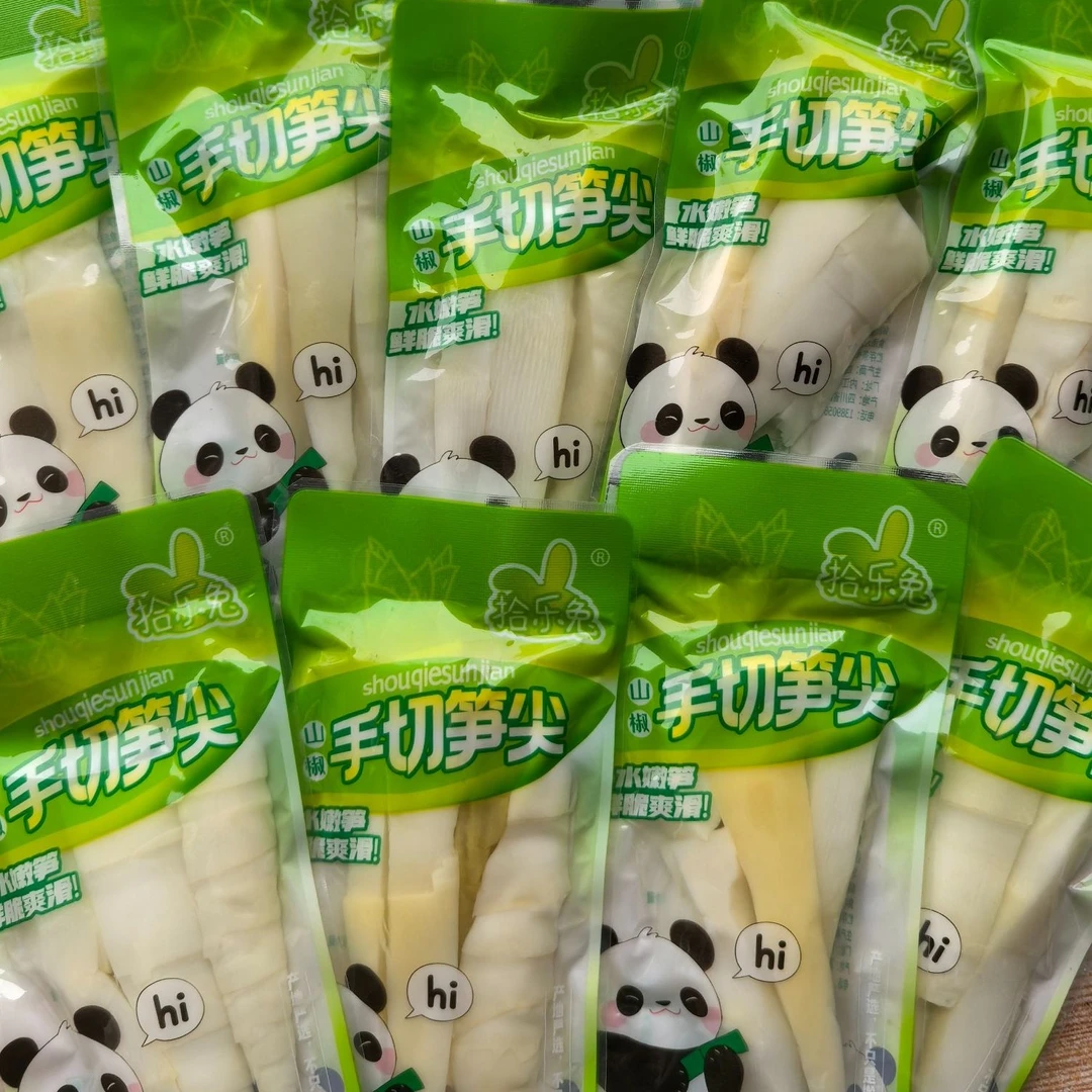 【手切笋】泡椒山椒笋尖开袋即食追剧解馋小零食