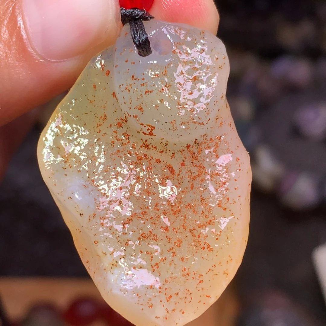 未镶嵌玛瑙/玉髓珠宝半成品