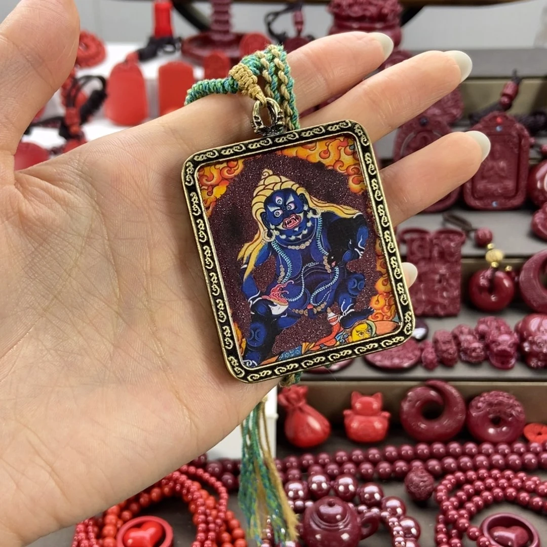 天然辰砂朱砂唐卡