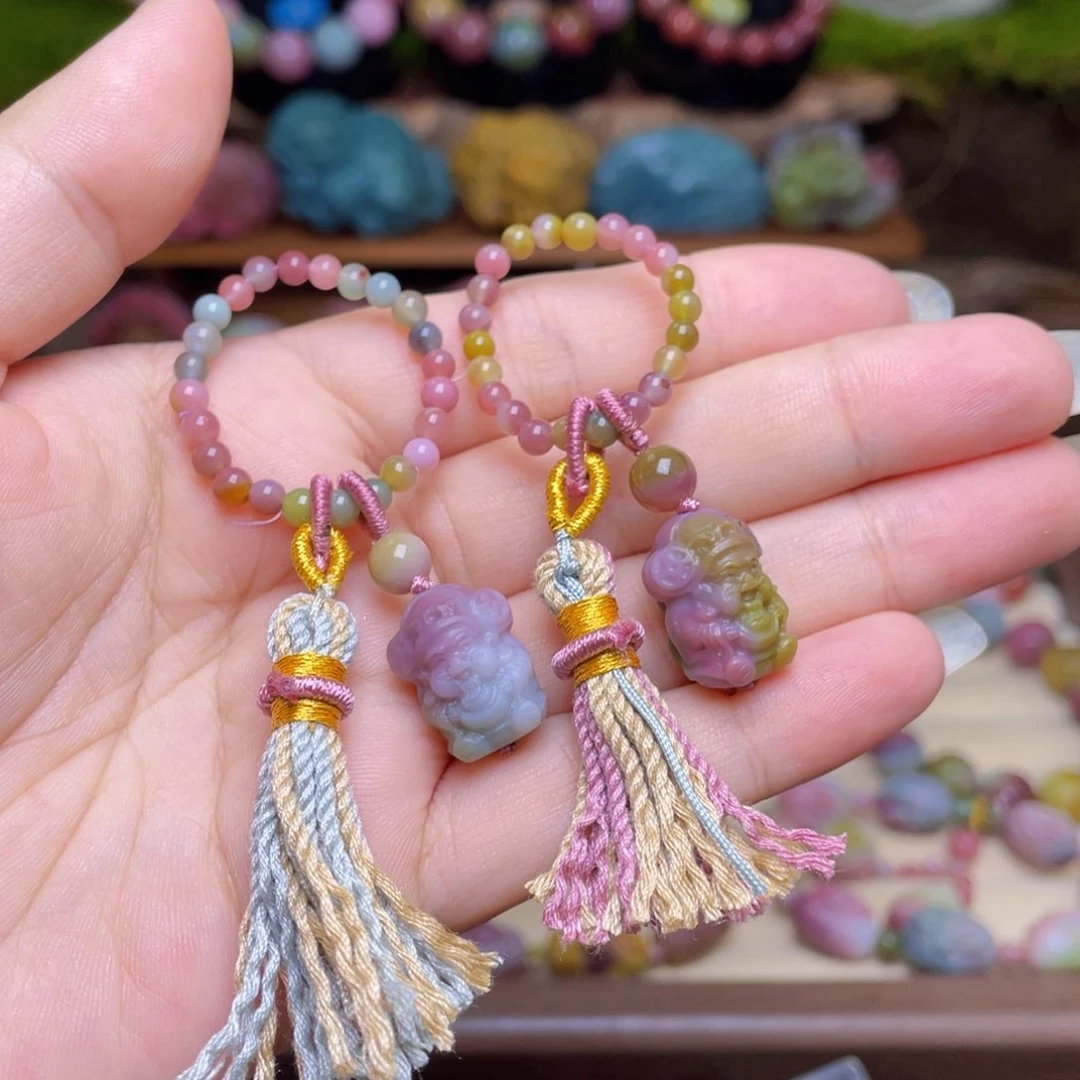 玛瑙/玉髓未镶嵌珠宝半成品伟*盐源玛瑙苏工财神