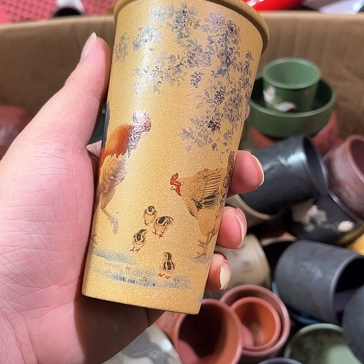 茶杯紫砂全手工紫砂主人杯