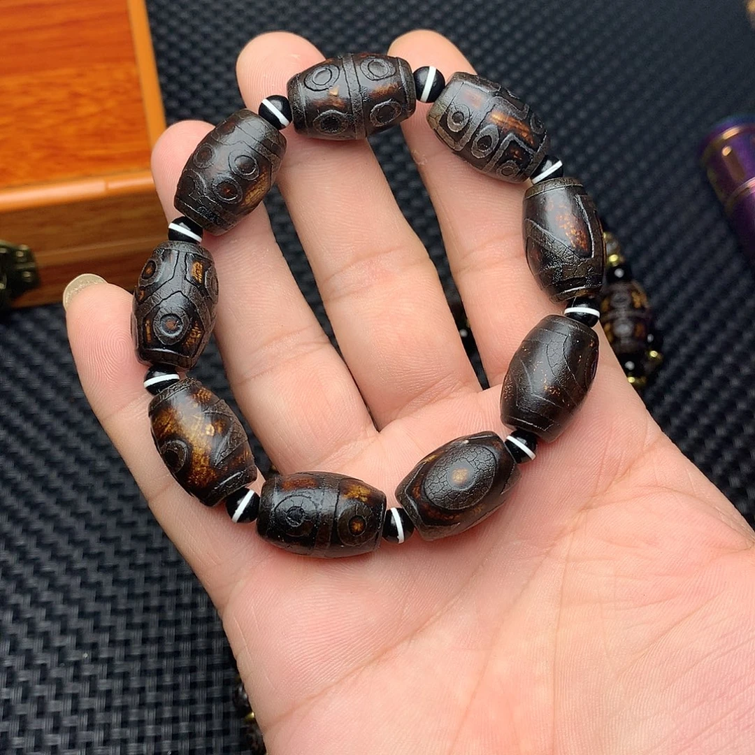 七***半玛瑙/玉髓未镶嵌手链