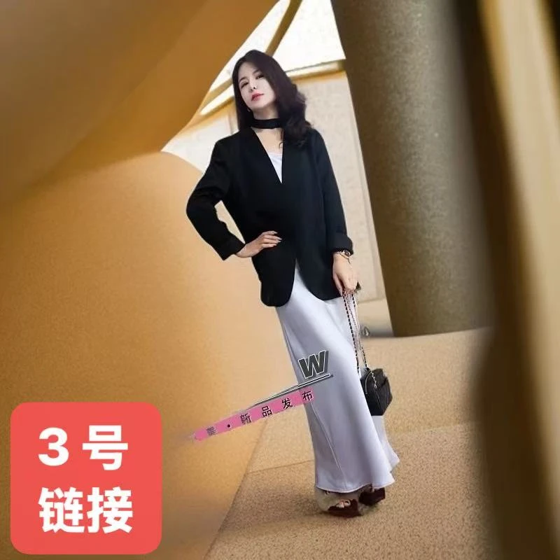 发现美Beasaw网红百搭女装时尚西装长袖春秋上衣秋冬秋季黑色外套