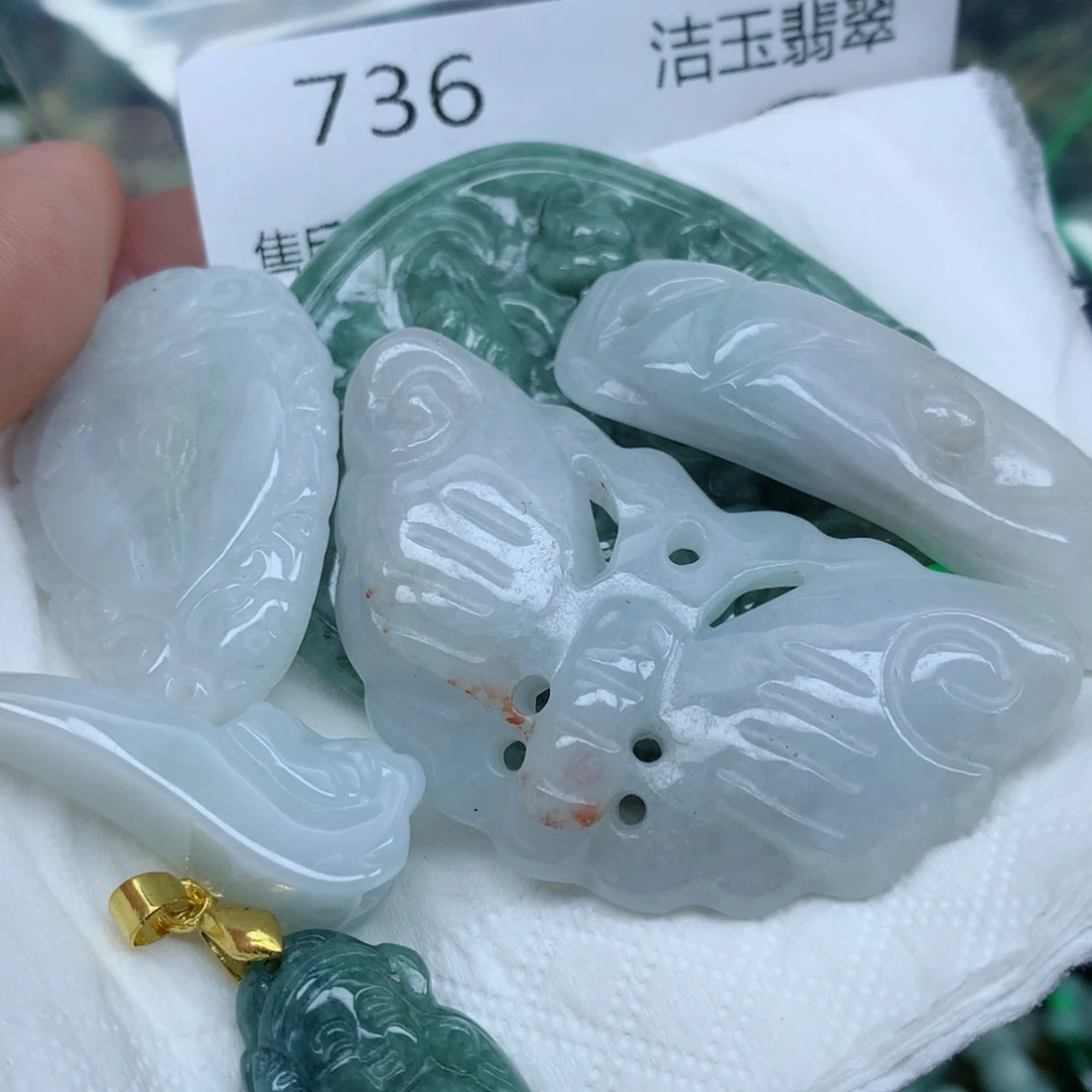 项链未镶嵌翡翠翡翠