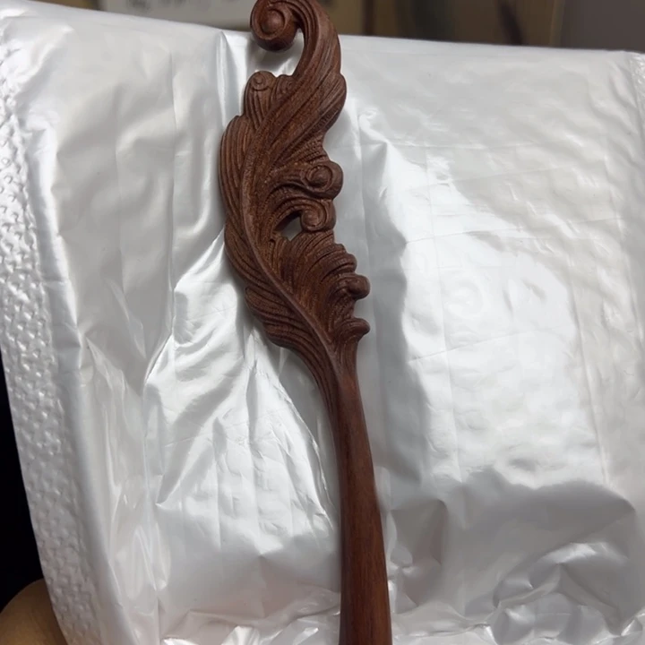 木开心果鱼尾发簪