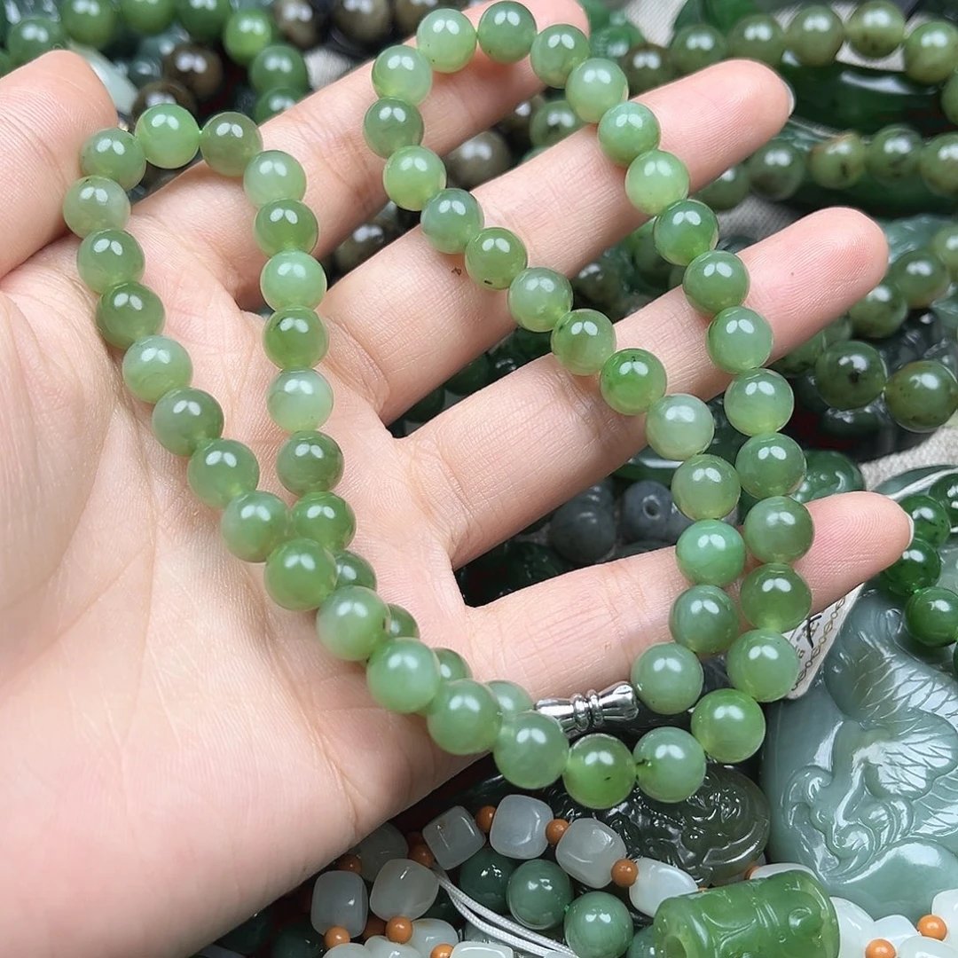 和田玉（碧玉）未镶嵌颈饰