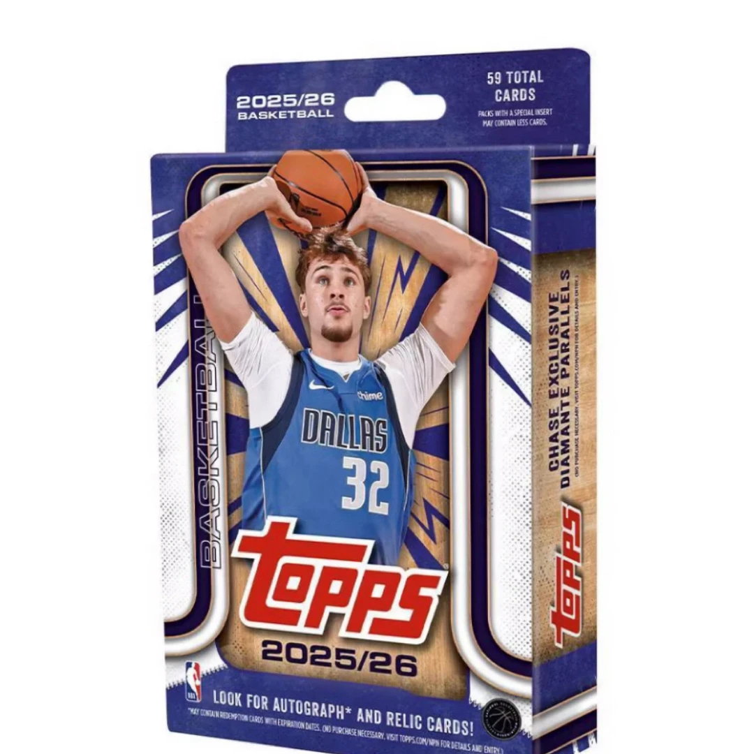【拆盒】2025-26 Topps 挂盒 Hanger NBA 篮球 球星卡 盲盒【代拆】