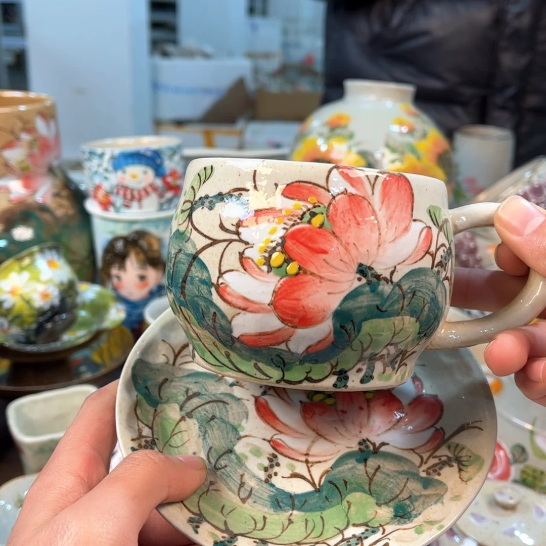 景德镇陶瓷手工杯