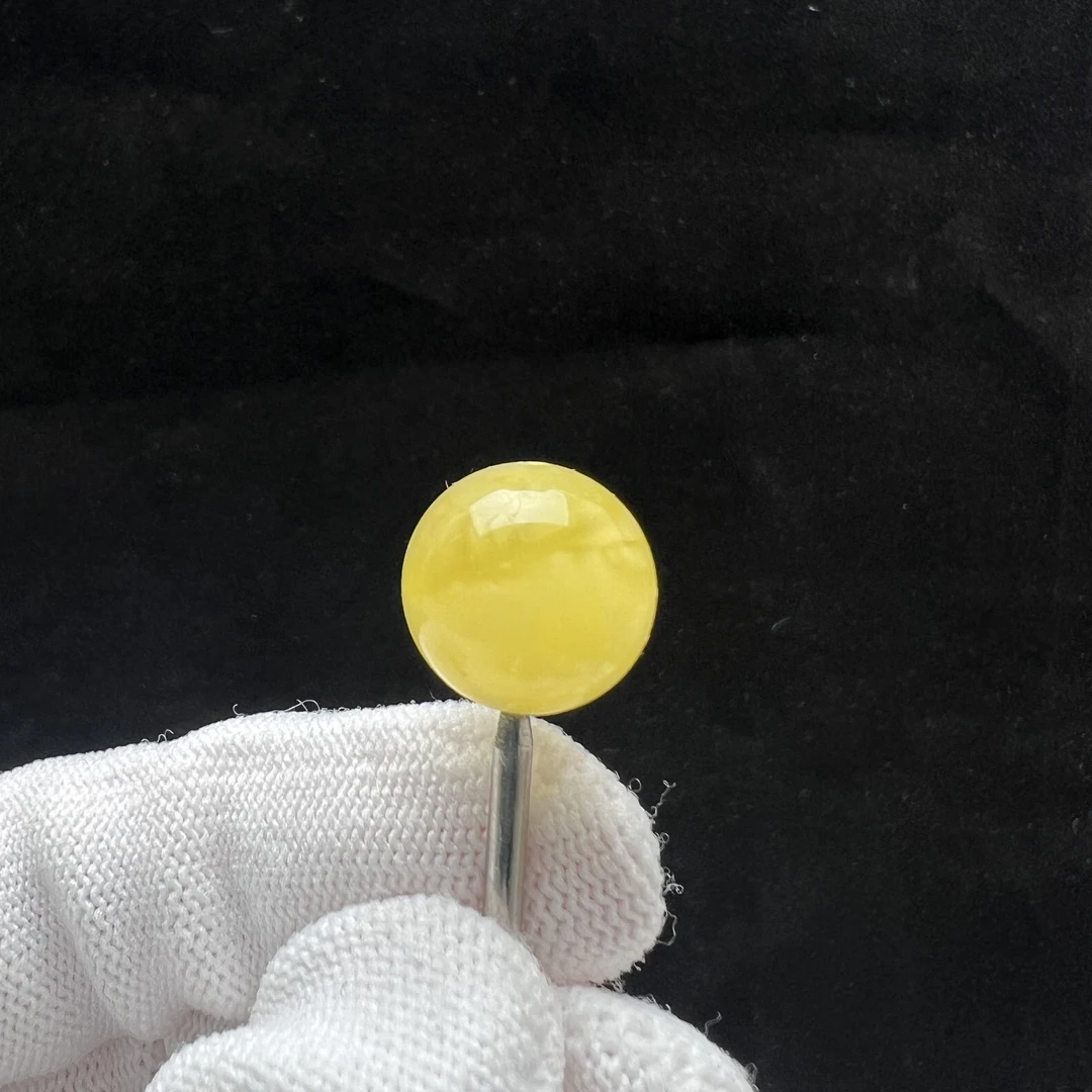 M3510天然原矿蜜蜡 单珠14mm1.6克 90/g（瑕疵特价）