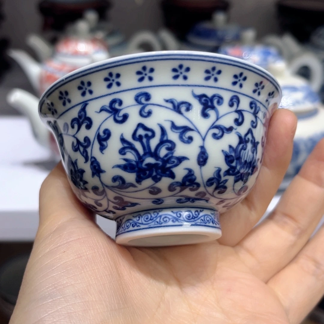 王***立摆件陶景德镇陶瓷景德镇陶瓷