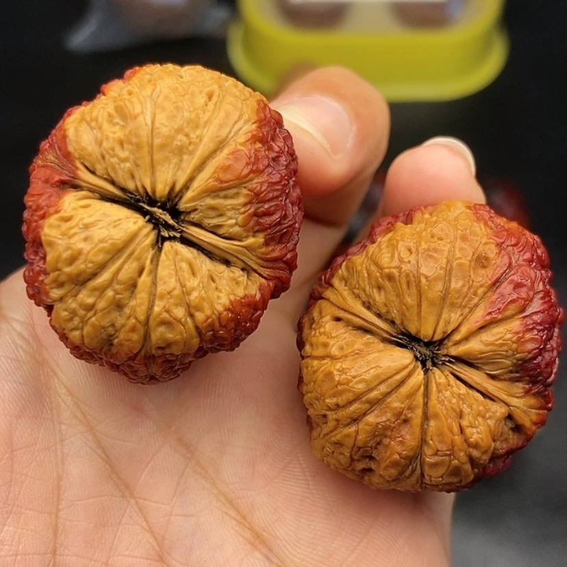 【闪购商品】把件文玩核桃37尺蛇皮球