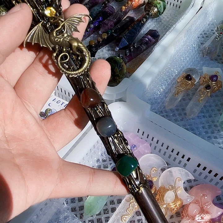 招***宝未镶嵌水晶摆件水晶