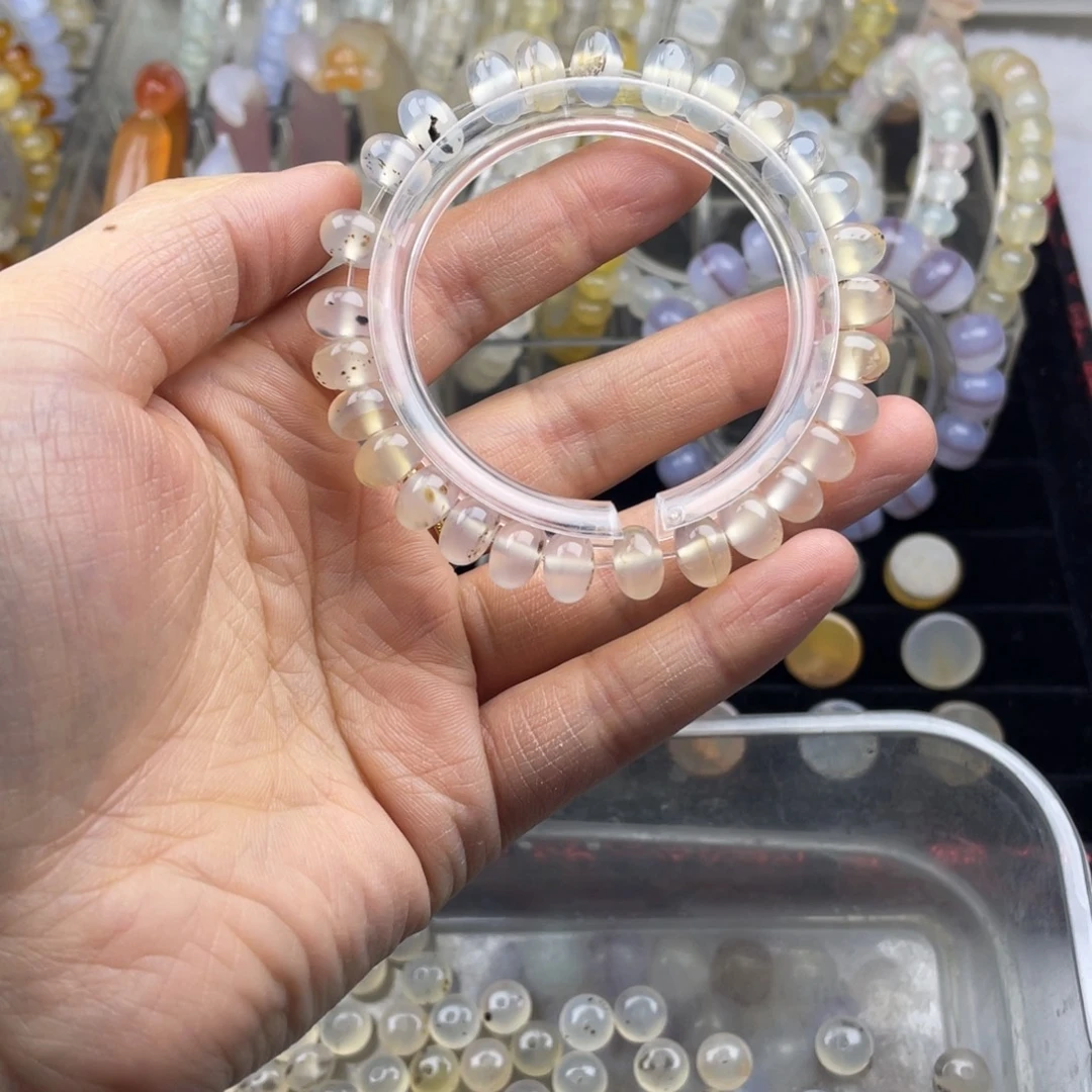 玛瑙/玉髓未镶嵌手链