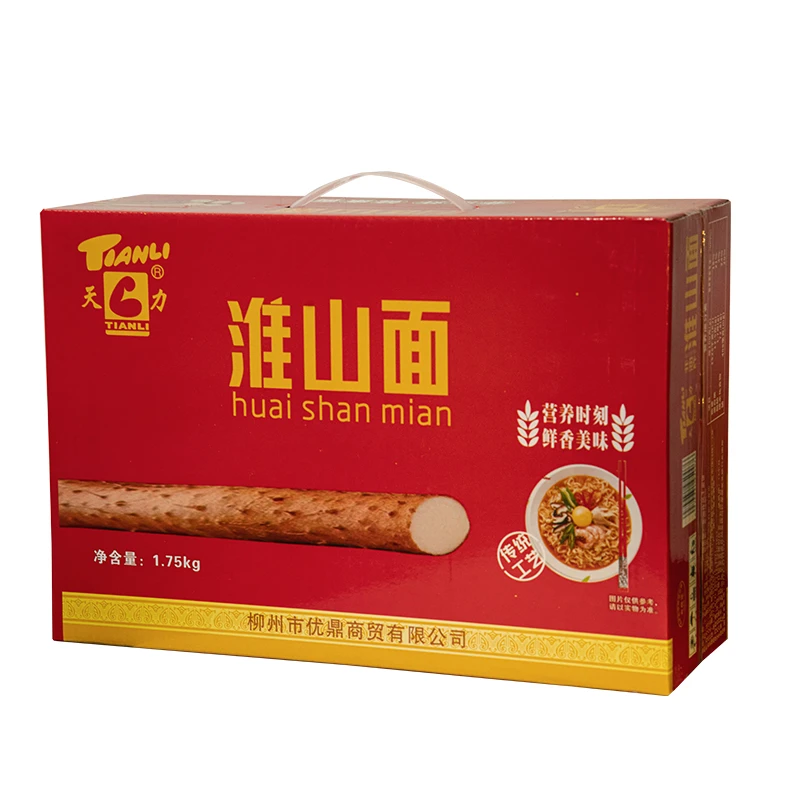 天力非油炸淮山面1.75kg健康风干面饼