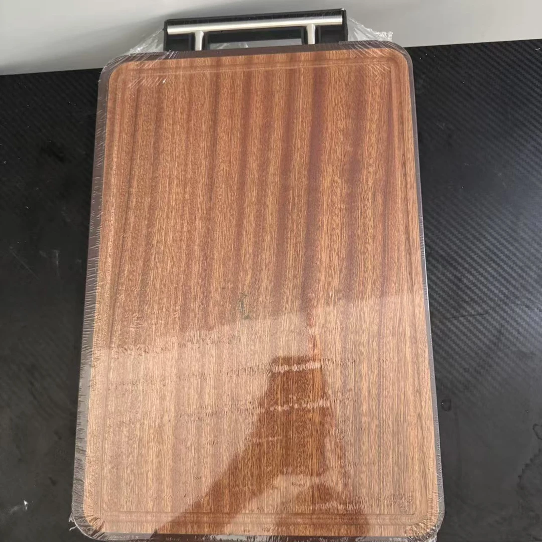 乌檀木双面菜板子家用切菜板抗菌防霉厨房用砧板加厚耐砍耐剁LZ1
