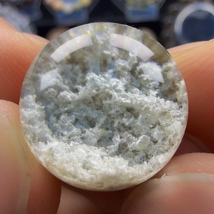 水晶未镶嵌珠宝半成品