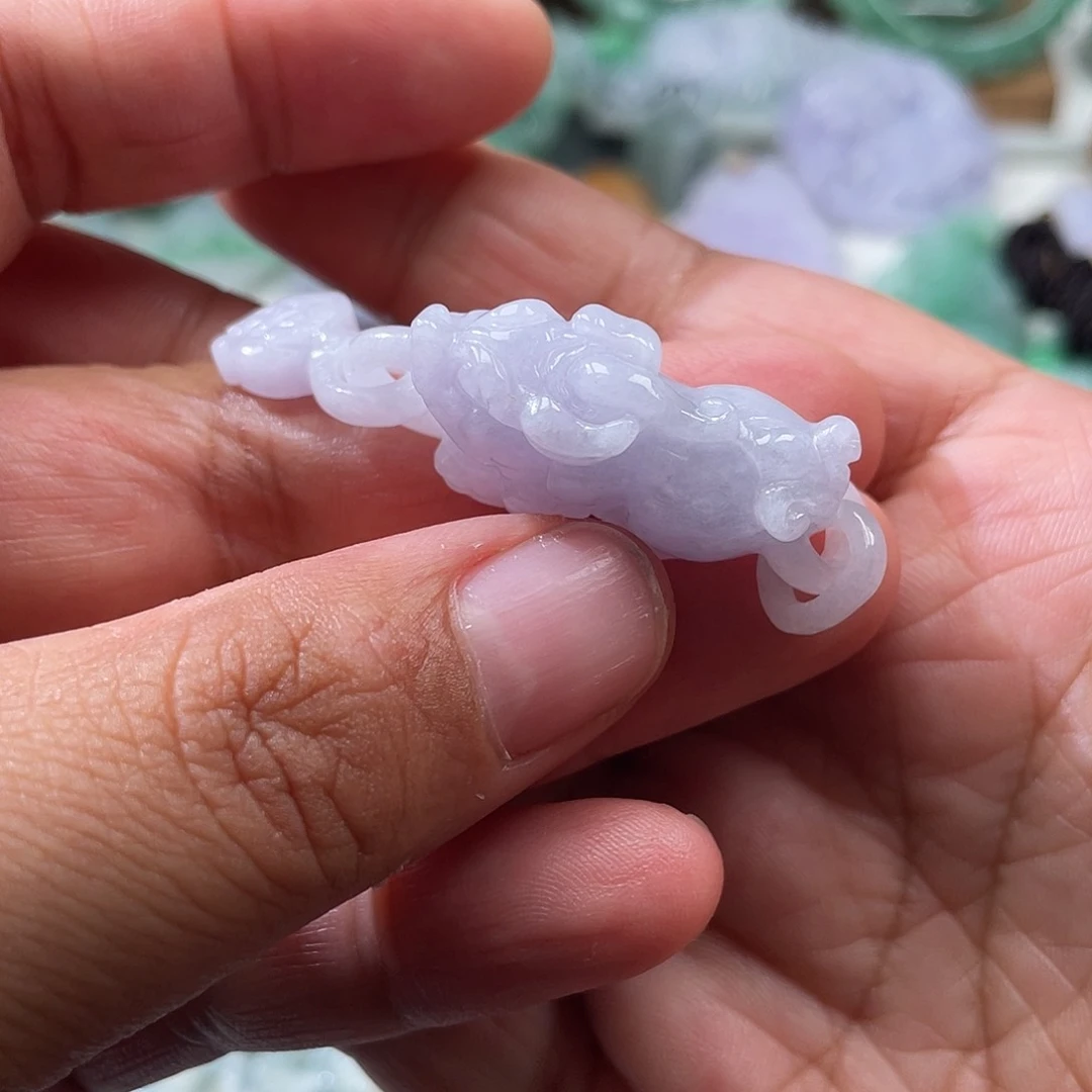 颈饰未镶嵌翡翠翡玉缘翡翠