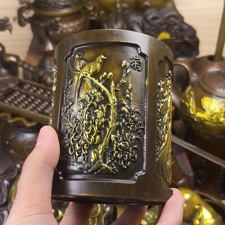 精美铜器，点击下单