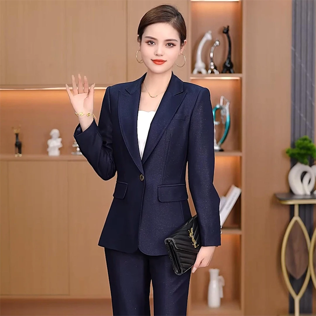 2530D1西装外套春款女神范修身显瘦气质时尚通勤工作服单件西服