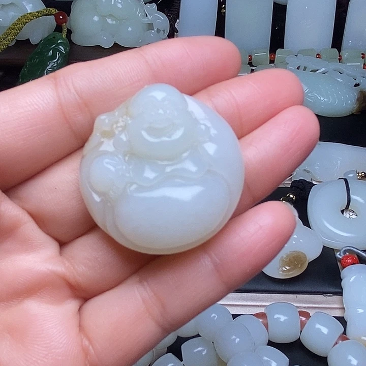 吊坠(不含链)未镶嵌和田玉