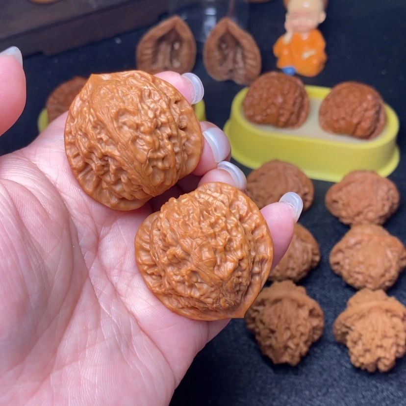 【闪购商品】把件文玩核桃521号平谷寿桃39