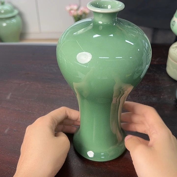 龙泉云间青瓷小米茶器