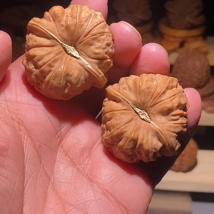 把件文玩核桃南瓜墩