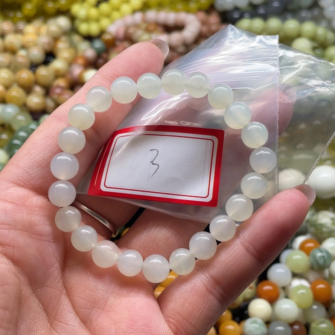 蛇纹石玉未镶嵌手串