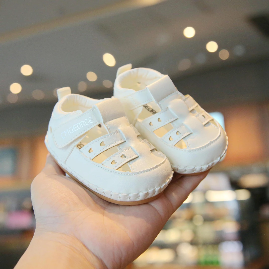 夏季新款宝宝学步凉鞋0-2岁男女宝婴幼儿凉鞋透气透气凉鞋12