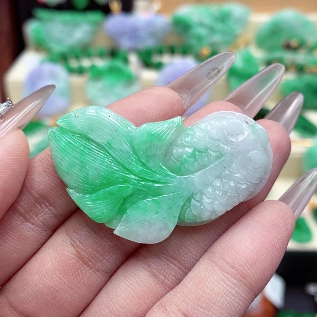 颈饰未镶嵌翡翠翡翠吊坠