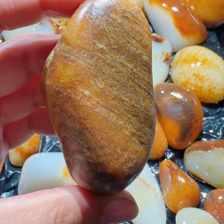 和田玉未镶嵌挂件148克