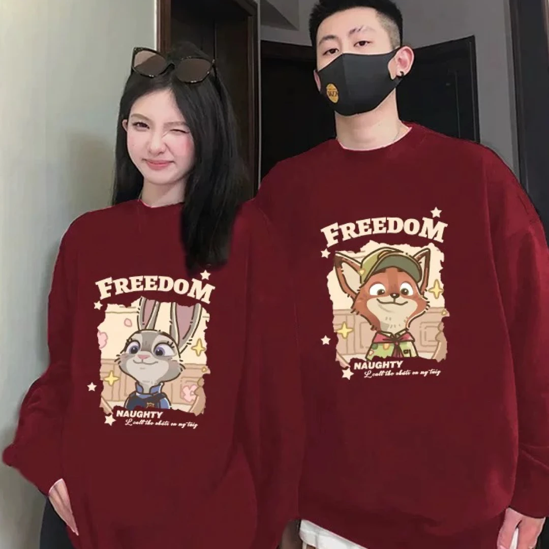 【两件装】情侣装卫衣秋冬季2025新款高级感本命年连帽外套装加绒男