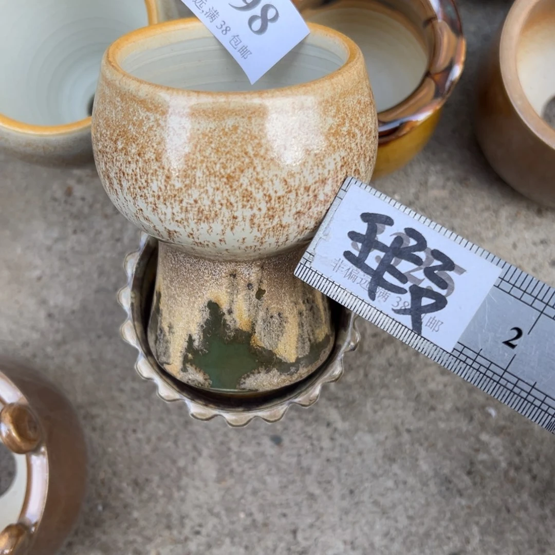 红陶景德镇手工花盆