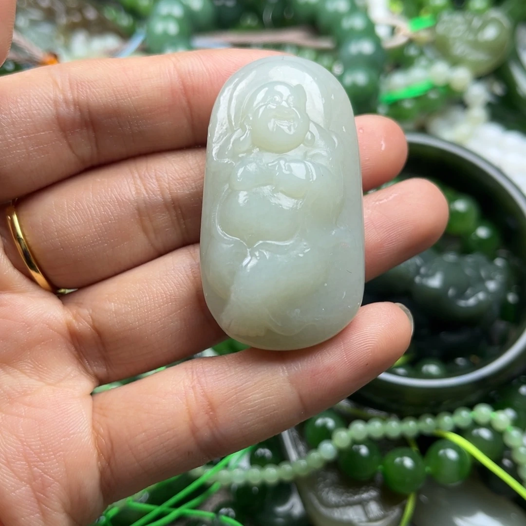 和田玉（白玉）未镶嵌颈饰