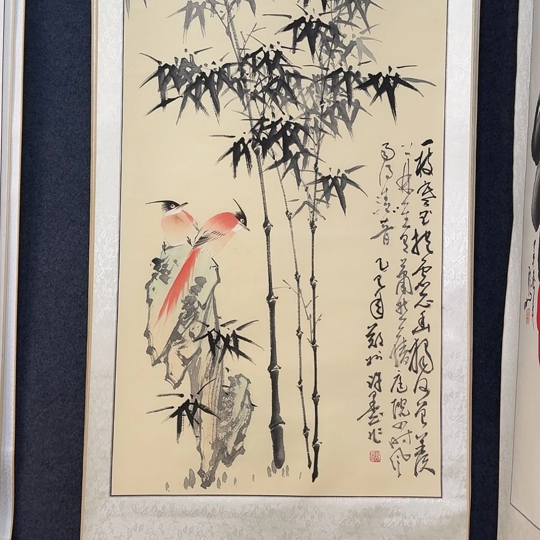 纯手绘国画作品好看四尺